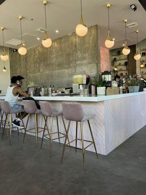 Coffee bar seating