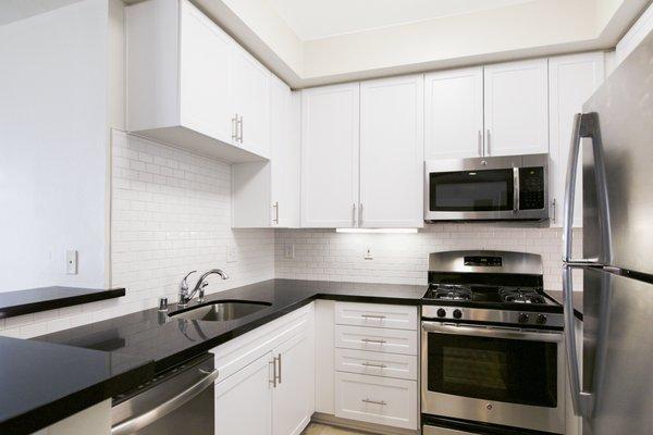 Kitchen with Stainless Steel Appliances