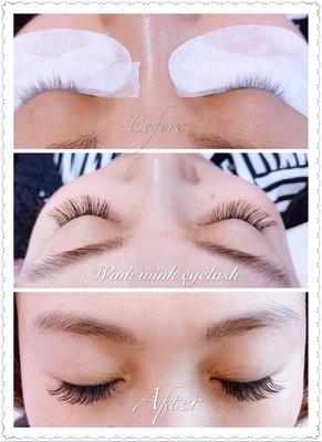 eyelash extensions        100 pcs silk set