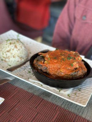 Meat Moussaka - boyfriend loved it