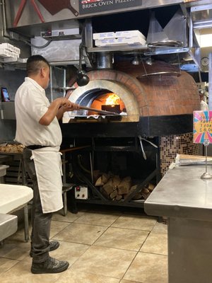 That brick oven