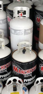 We sell high quality propane tanks and accessories