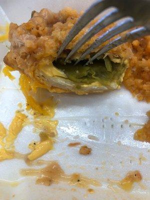 Crispy chile relleno- with American cheese?!?!