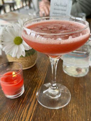 Strawberry cocktail