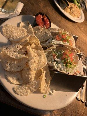 Shrimp tacos