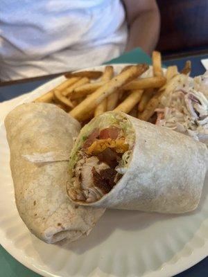 Blackened Mahi BLT Wrap