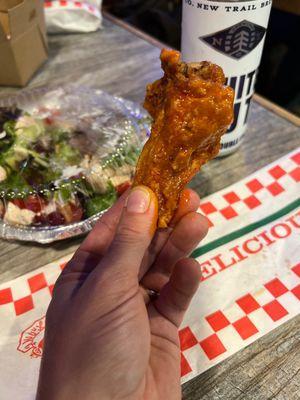 A bomb ass buffalo hot wing