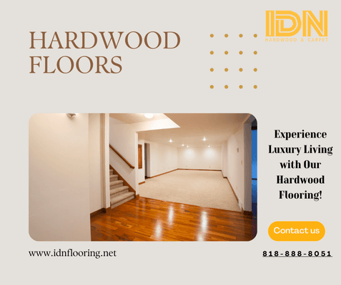 Elevate Your Home with Hardwood Flooring!

Transform your living space with the timeless elegance of hardwood floors.