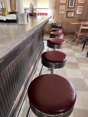 Original pedestals stools from 1941