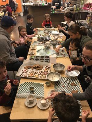 Family Cookie Parties - a perennial favorite of the holiday season!