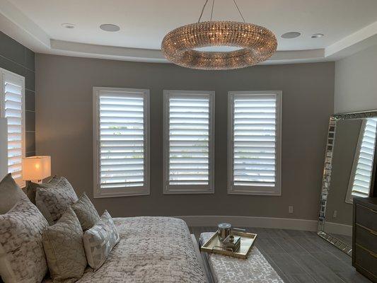 Shutters On Curved Wall Del Webb Rancho Mirage