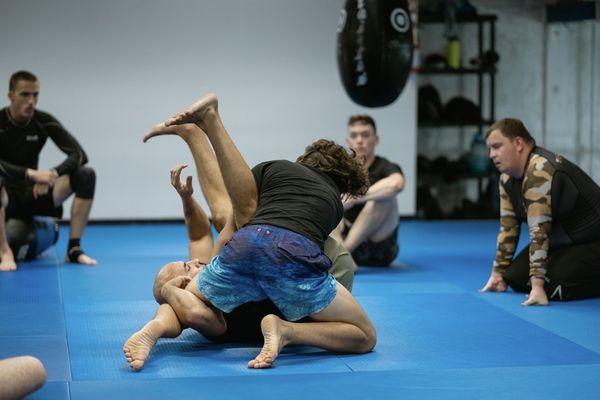 BJJ No gi class by Coach Baruch