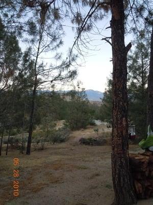 View of Hungry Gulch from campsite