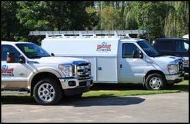 Midwest Plumbing trucks