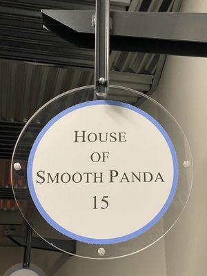 House of Smooth Panda sign in Sola Salons