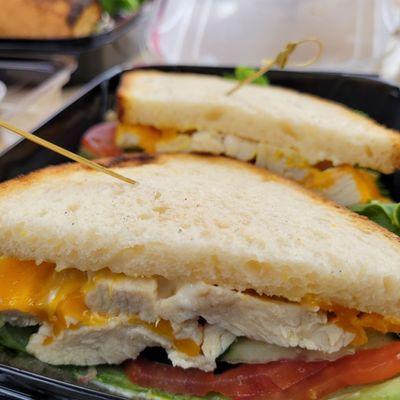 Chicken and Cheese sandwich