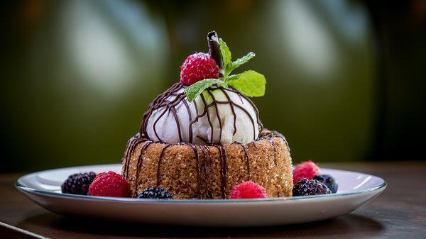 Joe's Warm Butter Cake with Vanilla Gelato