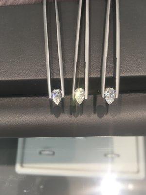 My lab diamond is the one on the far right