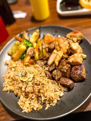 Chicken & Steak Habachi