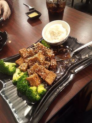 Sesame tofu