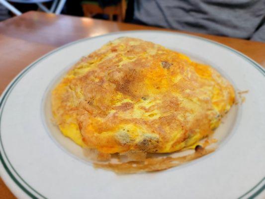 Sausage and Cheese omelet