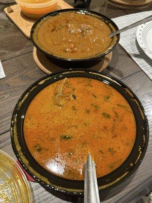 Attukal Paya Curry (Goat Feet) Chettinad Chicken Curry