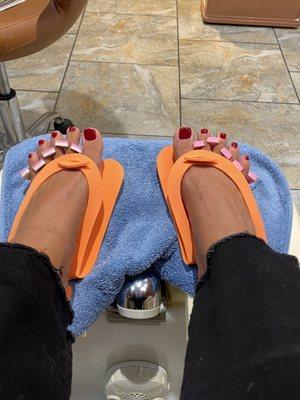 Clean Pedicure!