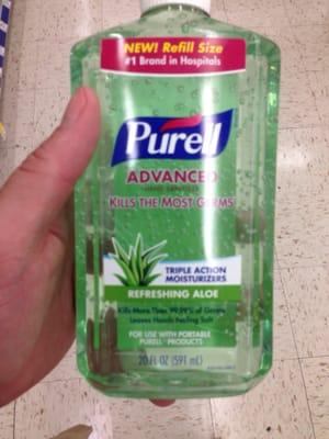 Purell is on special this week for $3.49. Stock up.