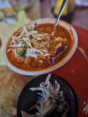 Chicken pozole