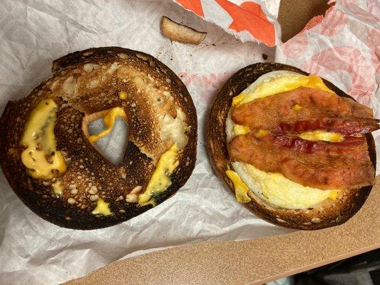 Bacon Egg & Cheese Bagel