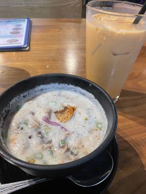 Tom Kha Soup and Thai Tea