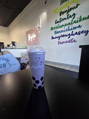 Taro milk tea