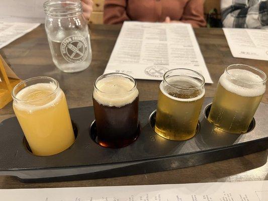 Beer flight