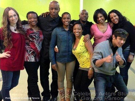 WORKING ACTORS CELEBRATE A PHENOMENAL CLASS 
  WITH COACH GAYLORD PARSONS.
 
 TO ENROLL  - SEND EMAIL:
 celebrityactorsstudio@gmail.com