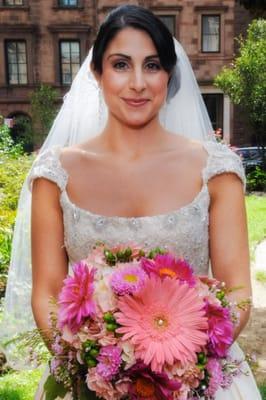 Stunning makeup for a geogeous Philly bride!