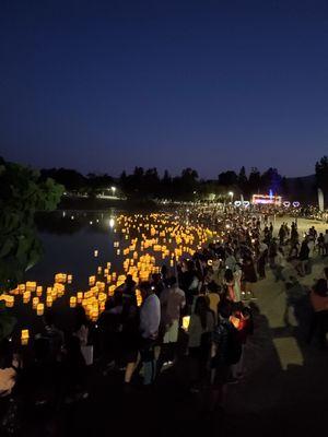 Water lantern festival