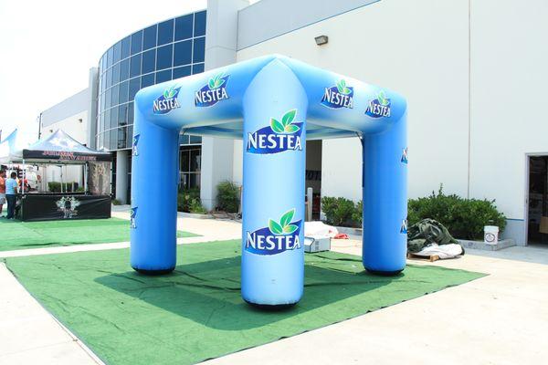 Inflatable Misting Station for NESTEA