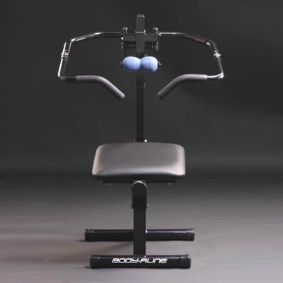 Body-Aline posture and back exercise machine. Designed and prototyped by T2 Design.