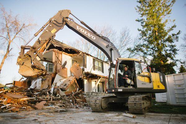 House demolition