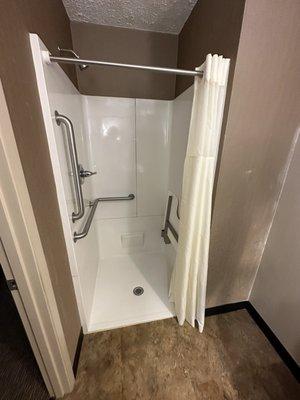 Accessible shower