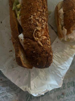 Turkey sandwich