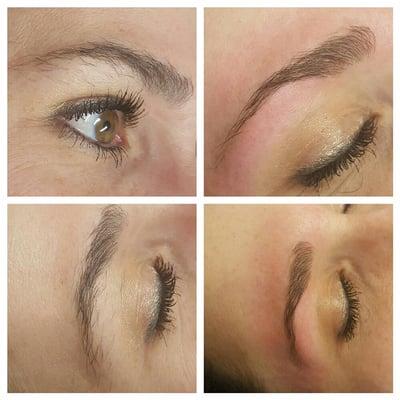 Great brows to start with-all this client needed was a cleanup.