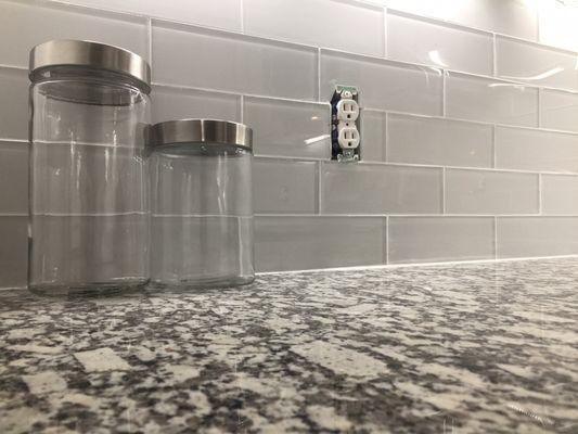 Back splash done by Stone Rise