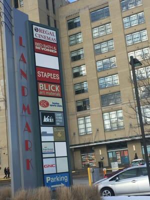 Landmark Center of Fenway -- 201-401 Park Drive, Fenway - Boston         Sign