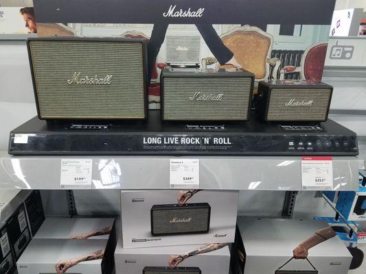 Cool mini Marshall bluetooth speakers