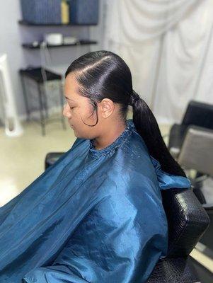 Sleek Ponytail (2)