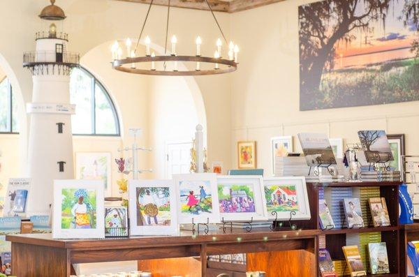 Local artisans featured at the Golden Isles Welcome Center of St. Simons Island