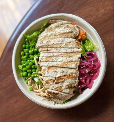 Sesame Ginger Salad with Chicken