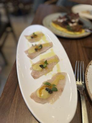 Ionian Hamachi Crudo