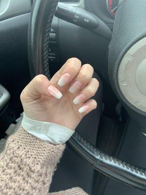 Ombré nails